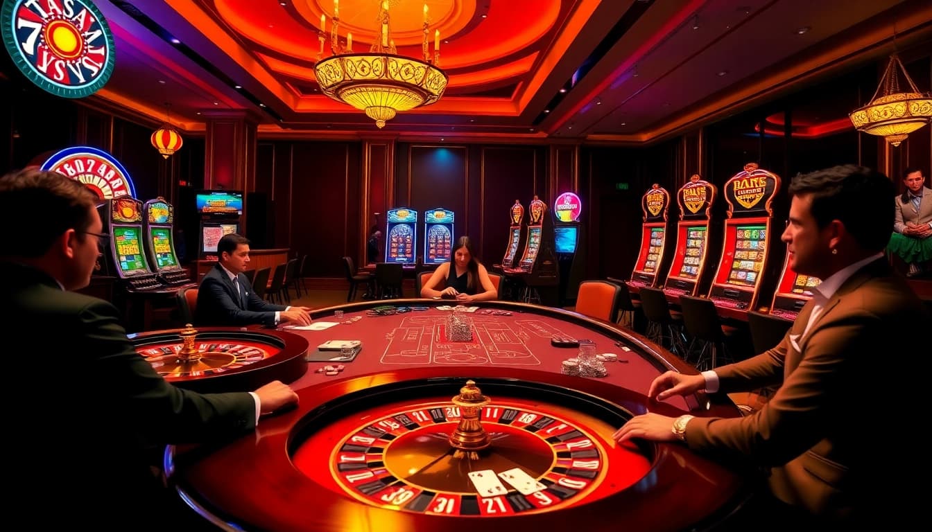 Experience the thrill of gambling at 77ball com with interactive casino tables and vibrant slot games.