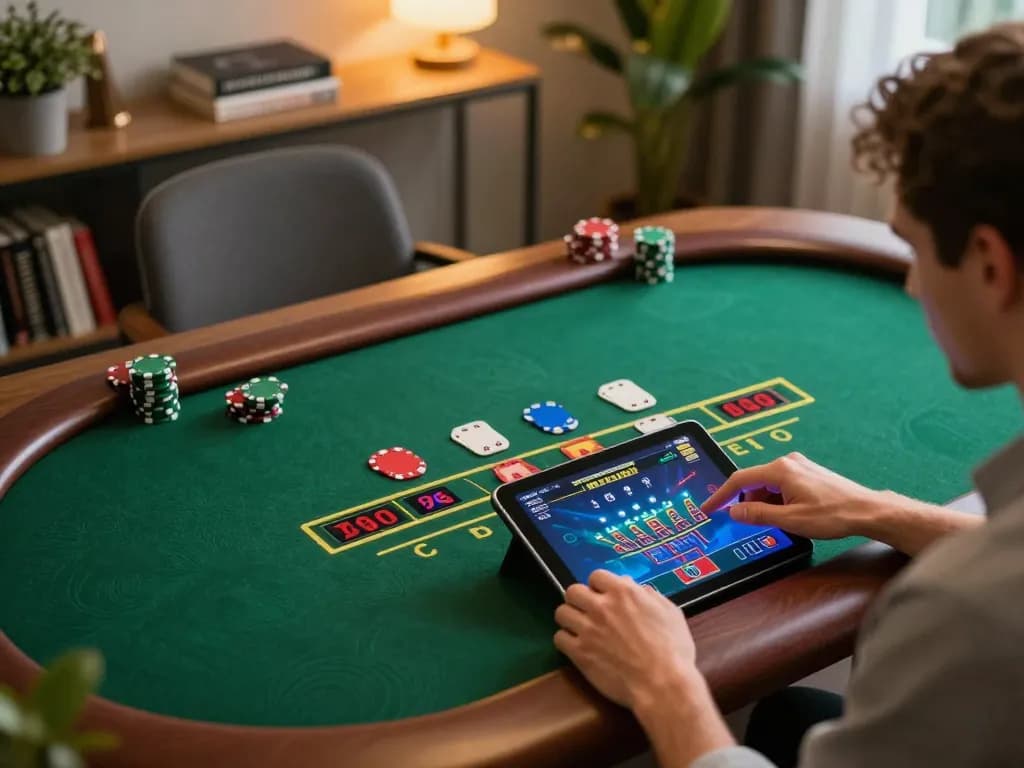 Experience the excitement of tr88 live blackjack from home on a tablet.