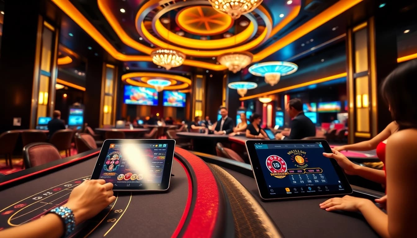 Experience luxury gaming at w88.nyc with dynamic casino tables and stylish dealers.