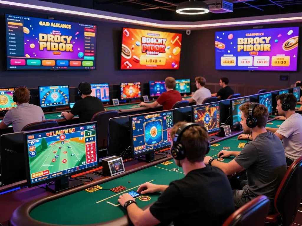 Diverse players enjoying the hit club online gaming experience with exciting games and vibrant graphics.