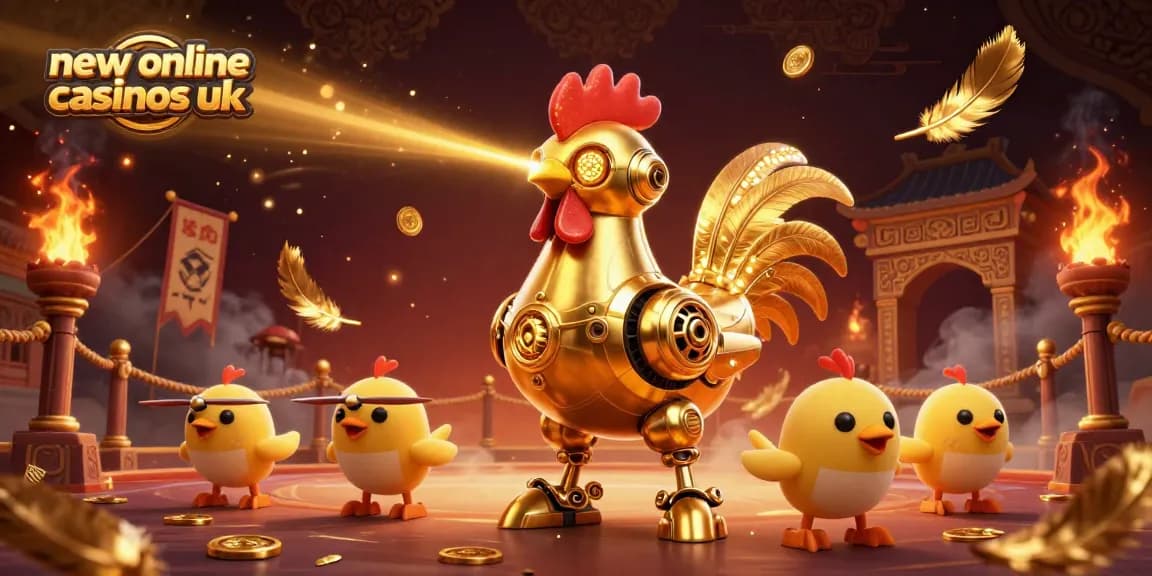 Experience new online casinos UK with an engaging gaming scene featuring unique characters and dynamic elements.