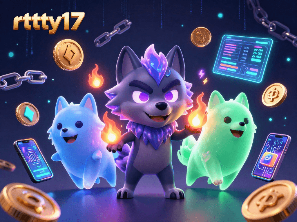 Experience dynamic gameplay at rttty17 with thrilling crypto elements and vibrant casino graphics.