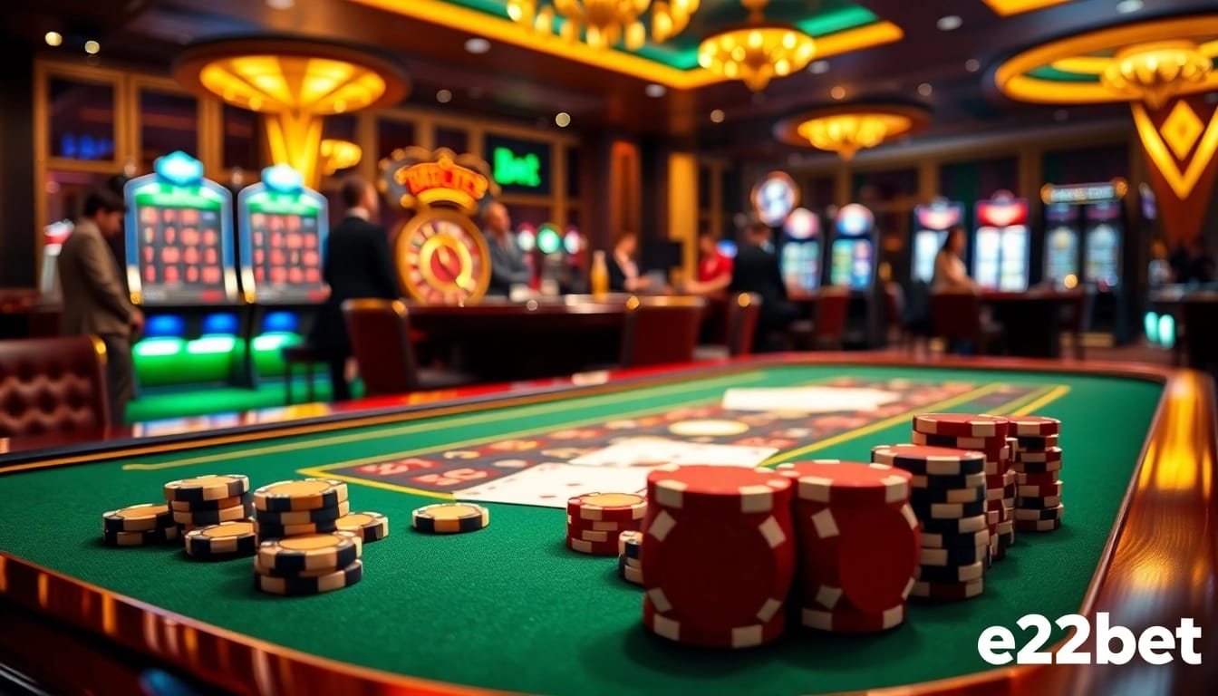 Experience the thrill of e2bet with engaging casino games and vibrant betting action.