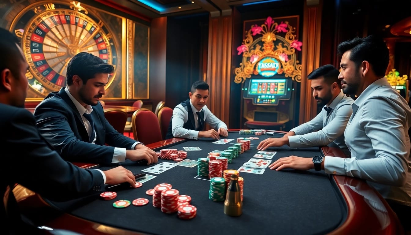 Engage in high-stakes poker at TT88's luxurious online casino platform.