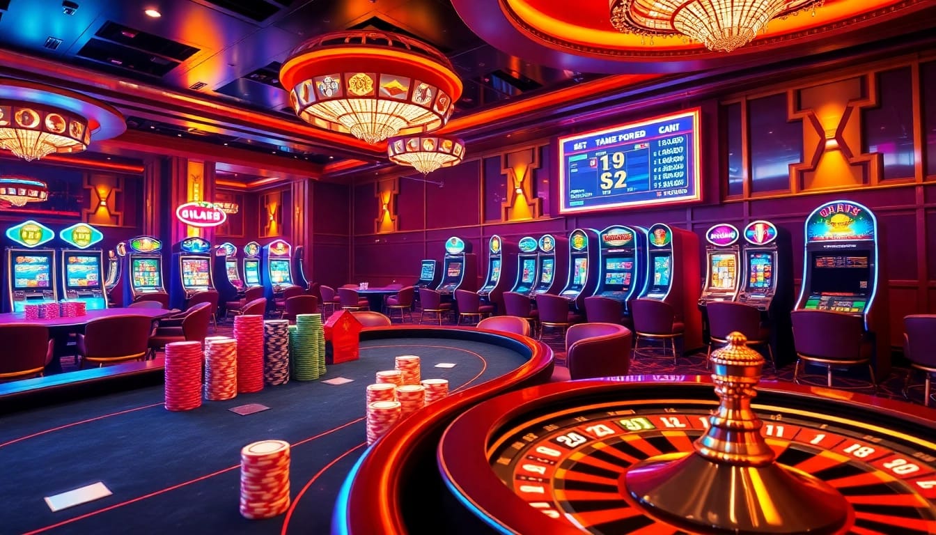 Experience the thrill of winning at lixi88 com with vibrant casino tables and interactive games.