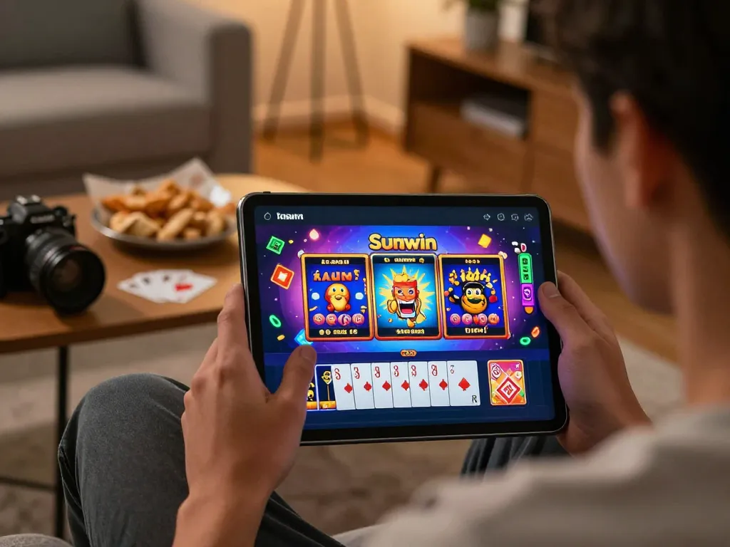 Engaging with the Sunwin platform to tải sunwin while exploring vibrant games in a cozy setting.
