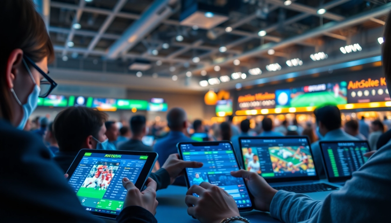 Engaging digital sports betting experience at 98winwin.live featuring modern interfaces and user interaction.