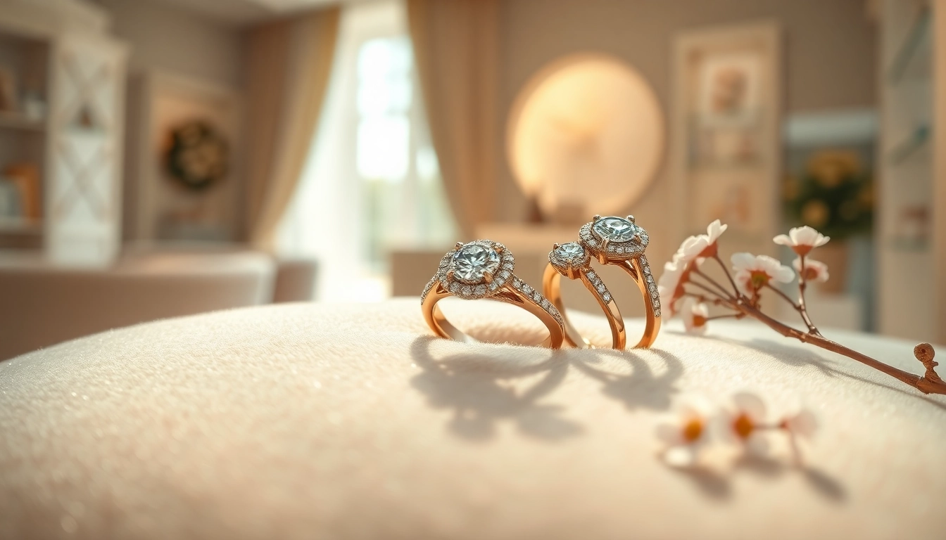 Discover exquisite Diamond engagement rings online UK showcased in an elegant setting.