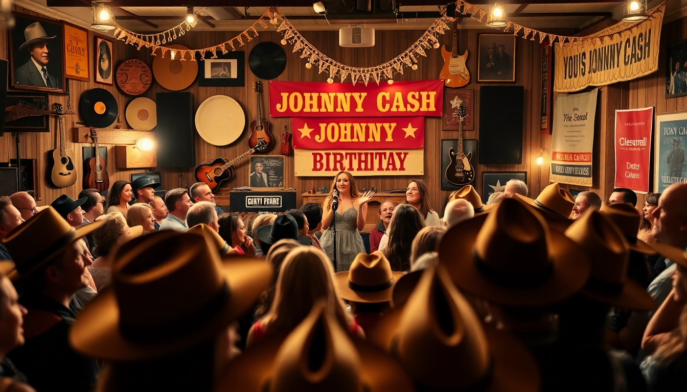 Join the celebration of Johnny Cash's legacy at johnnycashbirthday.com with live music, warmth, and community spirit.
