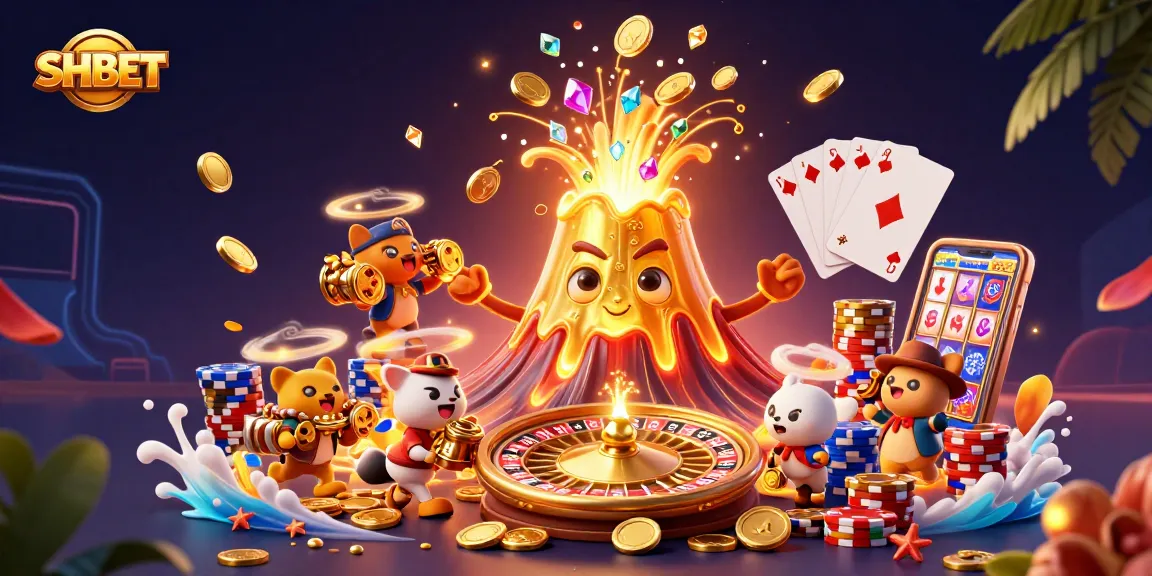 Engage with SHBET's exciting casino experience filled with golden treasures and games.