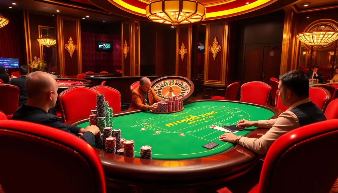 Engage with high-stakes poker at mm88 vin, where excitement meets professionalism.