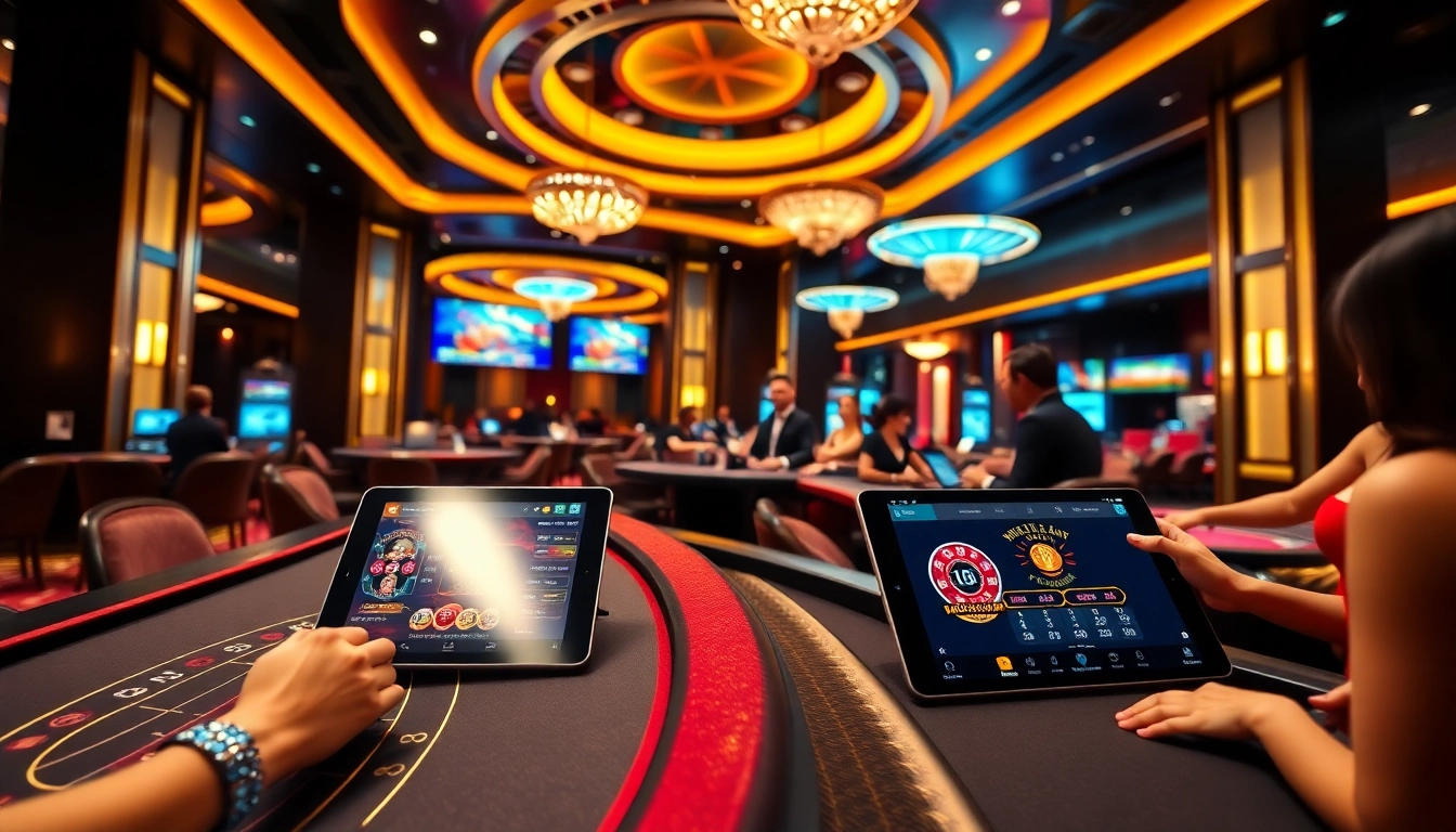Experience luxury gaming at w88.nyc with dynamic casino tables and stylish dealers.