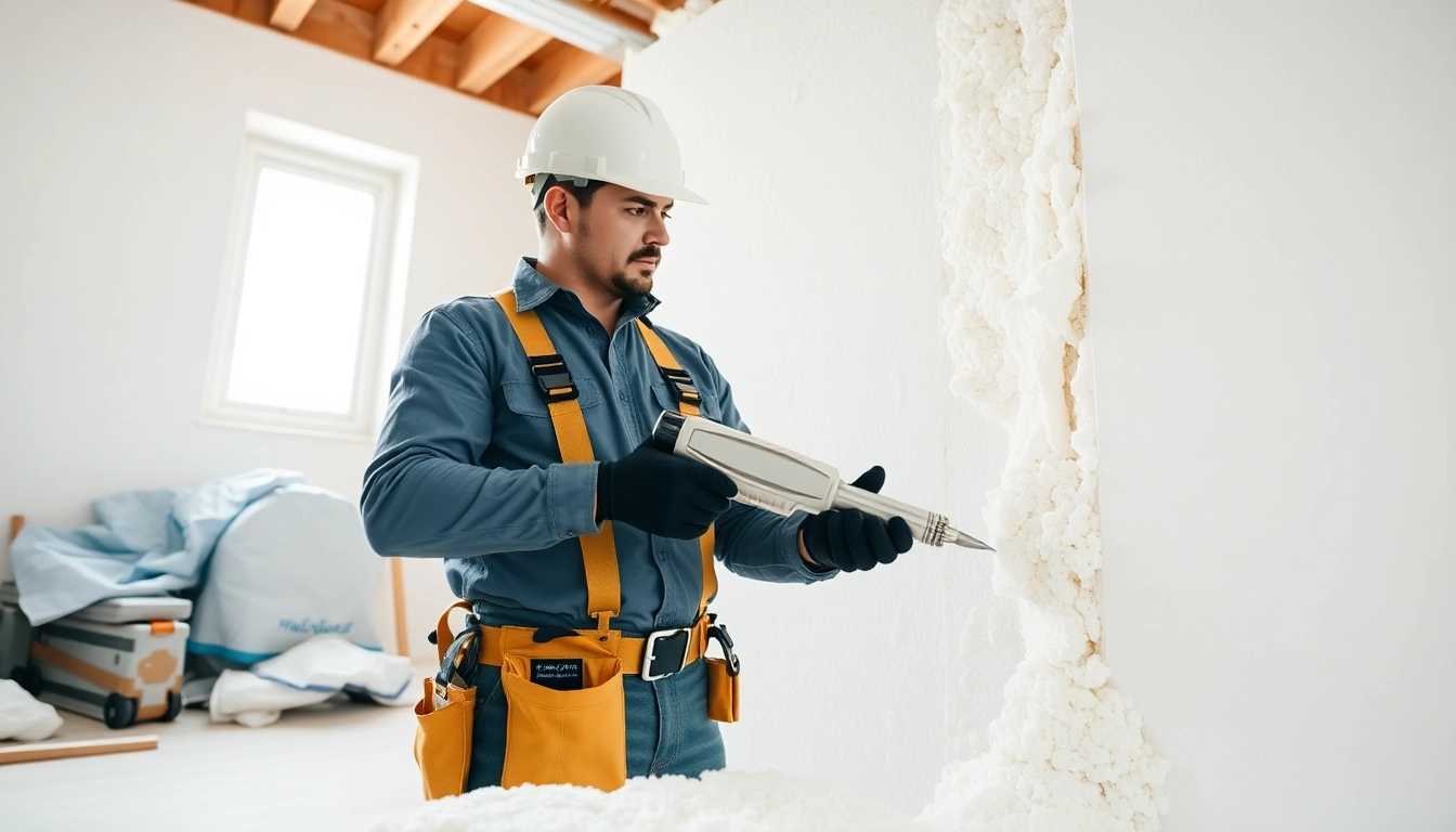 Learn about spray foam insulation removal cost with a contractor efficiently removing insulation.
