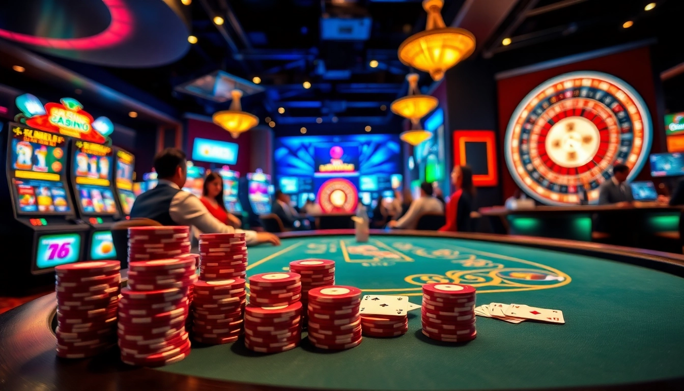 Players enjoying a high-stakes poker game at JBO Vietnam online casino.