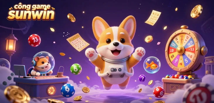 Experience the excitement of cổng game sunwin with immersive game elements in vibrant space casino.